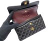 画像8: 【新品同様品】CHANEL シャネル A01113 マトラッセ 23 チェーンショルダー ラムスキン ブラック ゴールド金具 Wフラップ 26番台 中古 ハンドバッグ ショルダーバッグ ダブルフラップ レディース 女性用 黒 ブランド レザー カーフ 希少 レア プレゼント ギフト バック (8)