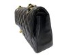 画像5: 【新品同様品】CHANEL シャネル A01113 マトラッセ 23 チェーンショルダー ラムスキン ブラック ゴールド金具 Wフラップ 26番台 中古 ハンドバッグ ショルダーバッグ ダブルフラップ レディース 女性用 黒 ブランド レザー カーフ 希少 レア プレゼント ギフト バック (5)