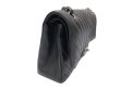 画像6: 【新品同様品】CHANEL シャネル A01112 マトラッセ 25 チェーンショルダー シェブロン Vステッチ キャビアスキン ブラック シルバー金具 Wフラップ 25番台 中古 ハンドバッグ ショルダーバッグ ダブルフラップ レディース 女性用 ブランド レザー プレゼント バック (6)