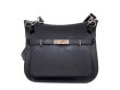 画像3: 【新品同様品】HERMES エルメス ジプシエール28 トリヨンクレマンス ブラック シルバー金具 N刻印□ 中古 ショルダーバッグ メッセンジャーバッグ 斜め掛け レディース 女性用 ブランド 本革 レザー カーフ 黒 希少 レア プレゼント ギフト バック (3)