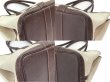 画像10: 【美品】HERMES エルメス ガーデンパーティ 36 PM オプティカルH トワルアッシュ×ブッフル マロン×オレンジ シルバー金具 中古 ハンドバッグ トートバッグ ショルダーバッグ レディース 女性用 本革 レザー ブラウン ブランド 希少 レア プレゼント ギフト バック (10)
