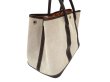 画像6: 【美品】HERMES エルメス ガーデンパーティ 36 PM オプティカルH トワルアッシュ×ブッフル マロン×オレンジ シルバー金具 中古 ハンドバッグ トートバッグ ショルダーバッグ レディース 女性用 本革 レザー ブラウン ブランド 希少 レア プレゼント ギフト バック (6)