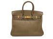 画像3: 【新品同様品】HERMES エルメス バーキン 25 スイフト エトゥープ ゴールド金具 X刻印 中古 ハンドバッグ トートバッグ レディース 女性用 ブランド 本革 レザー カーフ グレー グレージュ 希少 レア プレゼント ギフト バック (3)
