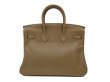 画像2: 【新品同様品】HERMES エルメス バーキン 25 スイフト エトゥープ ゴールド金具 X刻印 中古 ハンドバッグ トートバッグ レディース 女性用 ブランド 本革 レザー カーフ グレー グレージュ 希少 レア プレゼント ギフト バック (2)