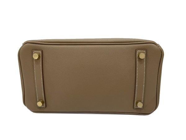 画像5: 【新品同様品】HERMES エルメス バーキン 25 スイフト エトゥープ ゴールド金具 X刻印 中古 ハンドバッグ トートバッグ レディース 女性用 ブランド 本革 レザー カーフ グレー グレージュ 希少 レア プレゼント ギフト バック (5)