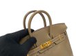 画像7: 【新品同様品】HERMES エルメス バーキン 25 スイフト エトゥープ ゴールド金具 X刻印 中古 ハンドバッグ トートバッグ レディース 女性用 ブランド 本革 レザー カーフ グレー グレージュ 希少 レア プレゼント ギフト バック (7)