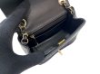 画像9: 【新品同様品】CHANEL シャネル AS1786 ミニ マトラッセ ロゴキューブ チェーンショルダー ラムスキン ブラック ゴールド金具 ランダムプレート 中古 ハンドバッグ ショルダーバッグ シングルフラップ レディース 女性用 ブランド 黒 レザー カーフ プレゼント バック (9)