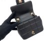 画像8: 【新品同様品】CHANEL シャネル AS1786 ミニ マトラッセ ロゴキューブ チェーンショルダー ラムスキン ブラック ゴールド金具 ランダムプレート 中古 ハンドバッグ ショルダーバッグ シングルフラップ レディース 女性用 ブランド 黒 レザー カーフ プレゼント バック (8)