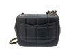 画像3: 【新品同様品】CHANEL シャネル AS1786 ミニ マトラッセ ロゴキューブ チェーンショルダー ラムスキン ブラック ゴールド金具 ランダムプレート 中古 ハンドバッグ ショルダーバッグ シングルフラップ レディース 女性用 ブランド 黒 レザー カーフ プレゼント バック (3)