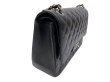画像6: 【新品同様品】CHANEL シャネル A58600 マトラッセ 30 チェーンショルダー キャビアスキン ブラック シルバー金具 Wフラップ 23番台 中古 ハンドバッグ デカマトラッセ ダブルフラップ レディース 女性用 黒 ブランド レザー 希少 レア プレゼント ギフト バック (6)