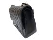 画像5: 【新品同様品】CHANEL シャネル A58600 マトラッセ 30 チェーンショルダー キャビアスキン ブラック シルバー金具 Wフラップ 23番台 中古 ハンドバッグ デカマトラッセ ダブルフラップ レディース 女性用 黒 ブランド レザー 希少 レア プレゼント ギフト バック (5)