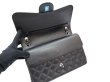 画像7: 【新品同様品】CHANEL シャネル A58600 マトラッセ 30 チェーンショルダー キャビアスキン ブラック シルバー金具 Wフラップ 23番台 中古 ハンドバッグ デカマトラッセ ダブルフラップ レディース 女性用 黒 ブランド レザー 希少 レア プレゼント ギフト バック (7)